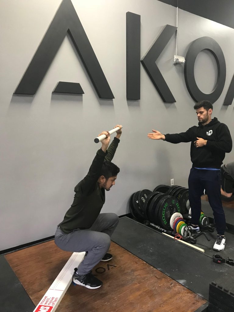 Deep Squat Exercise